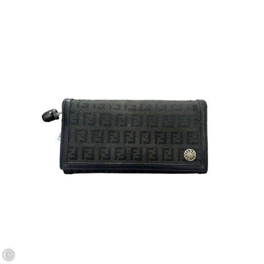 Wallet Luxury Designer By Fendi, Size: Large