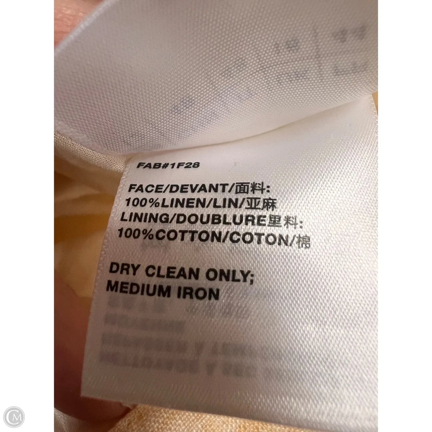 Skirt Designer By Lafayette 148 In Orange, Size: 12