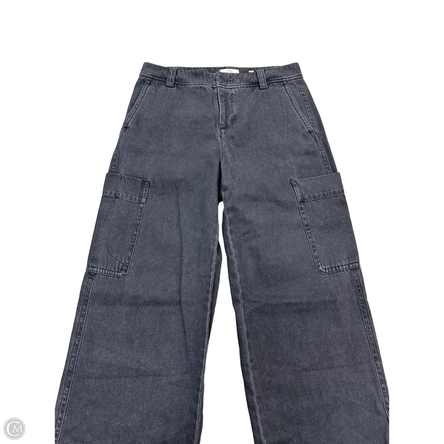 Jeans Straight By Vince In Black Denim, Size: 10