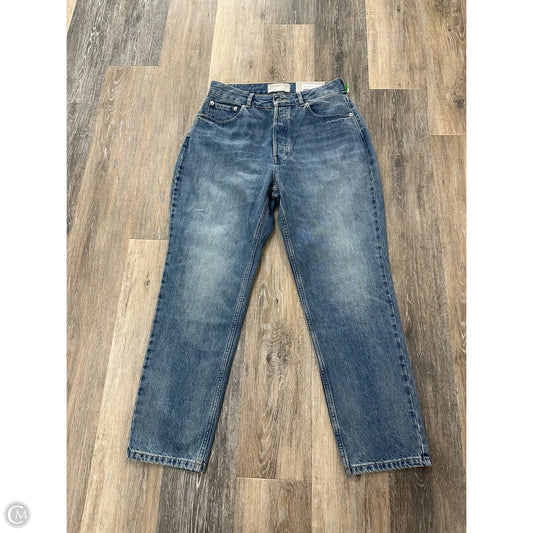 Jeans Straight By Everlane In Blue Denim, Size: 8p