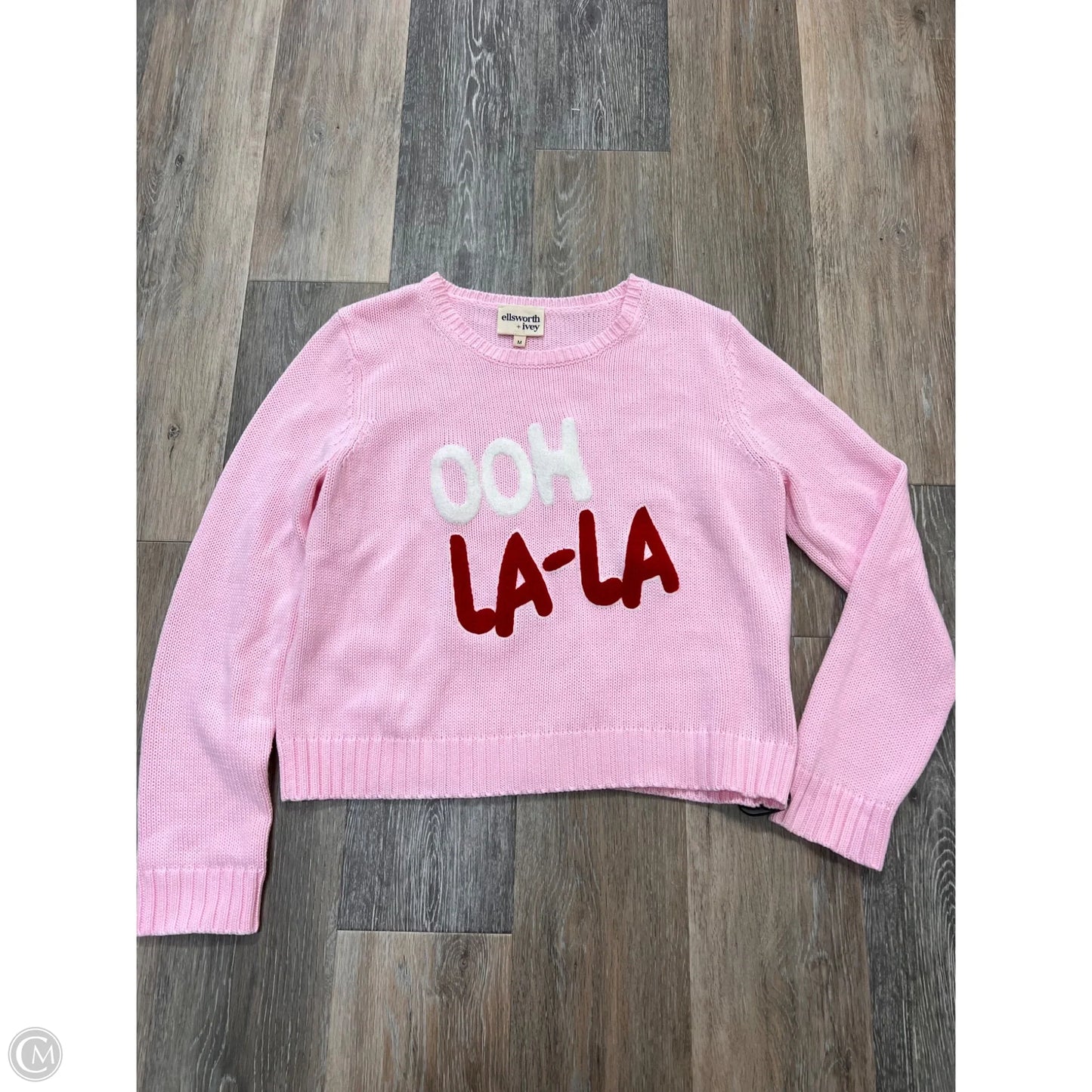 Sweater By Ellsworth + Ivey In Pink, Size: M