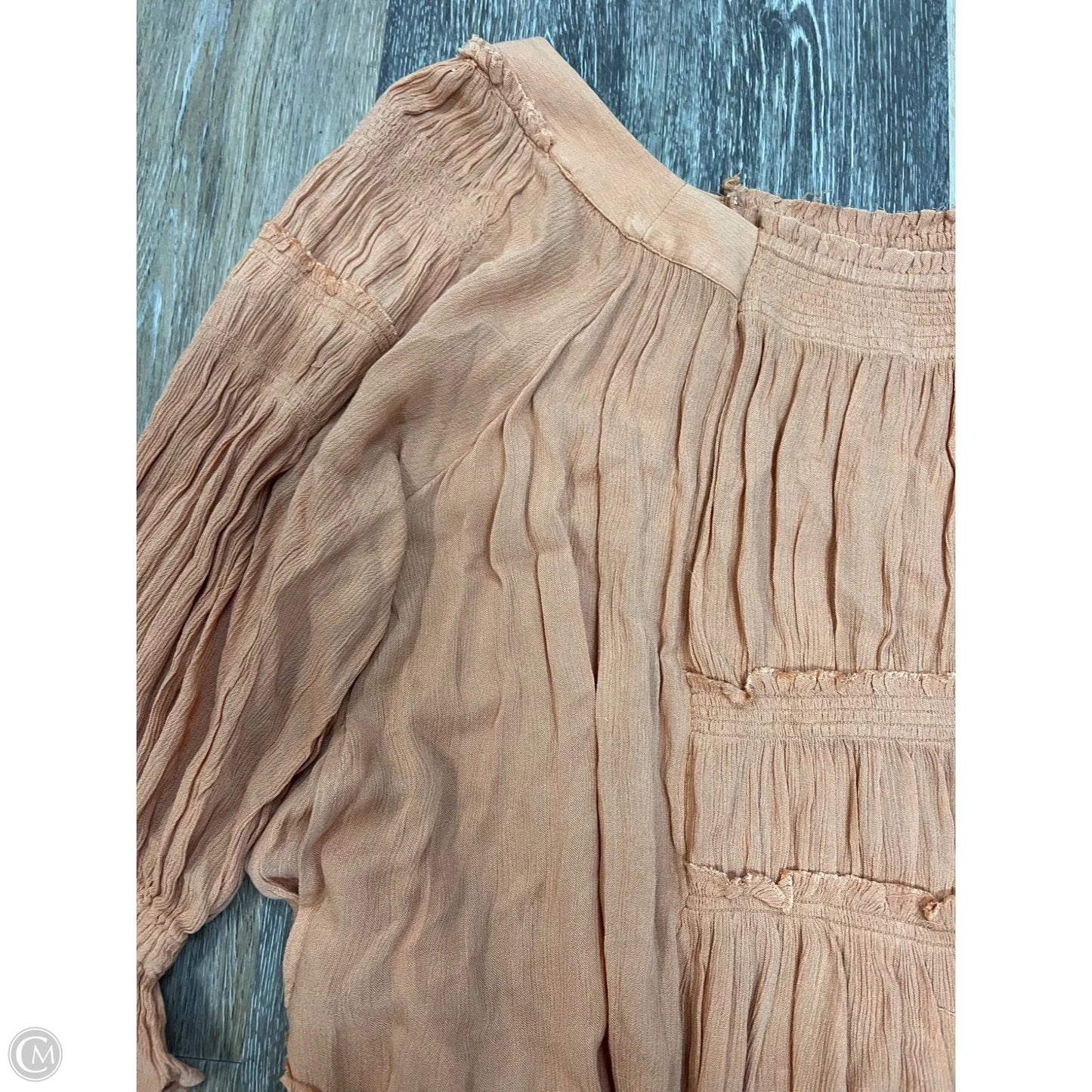 Dress Casual Short By Free People In Peach, Size: Xs