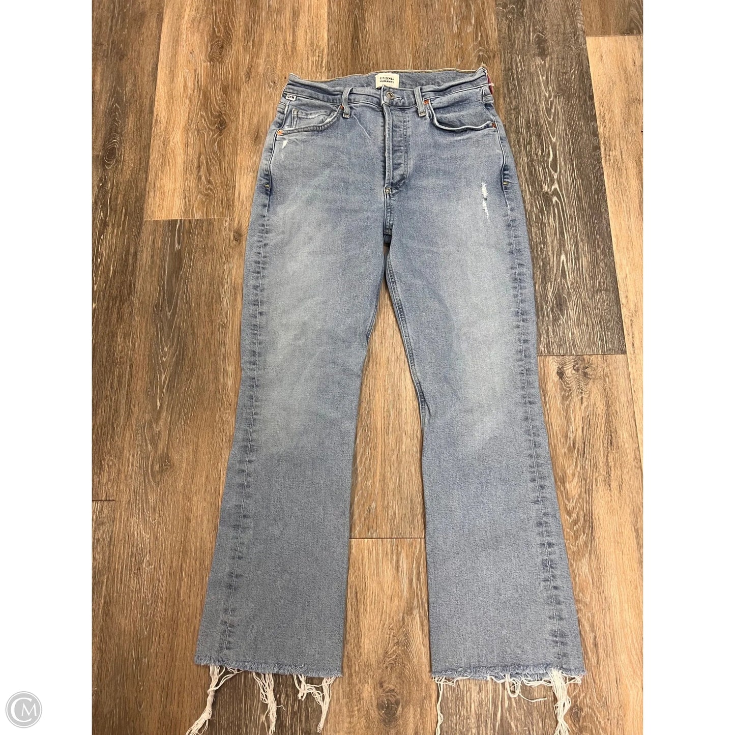 Jeans Straight By Citizens Of Humanity In Blue Denim, Size: 4/27