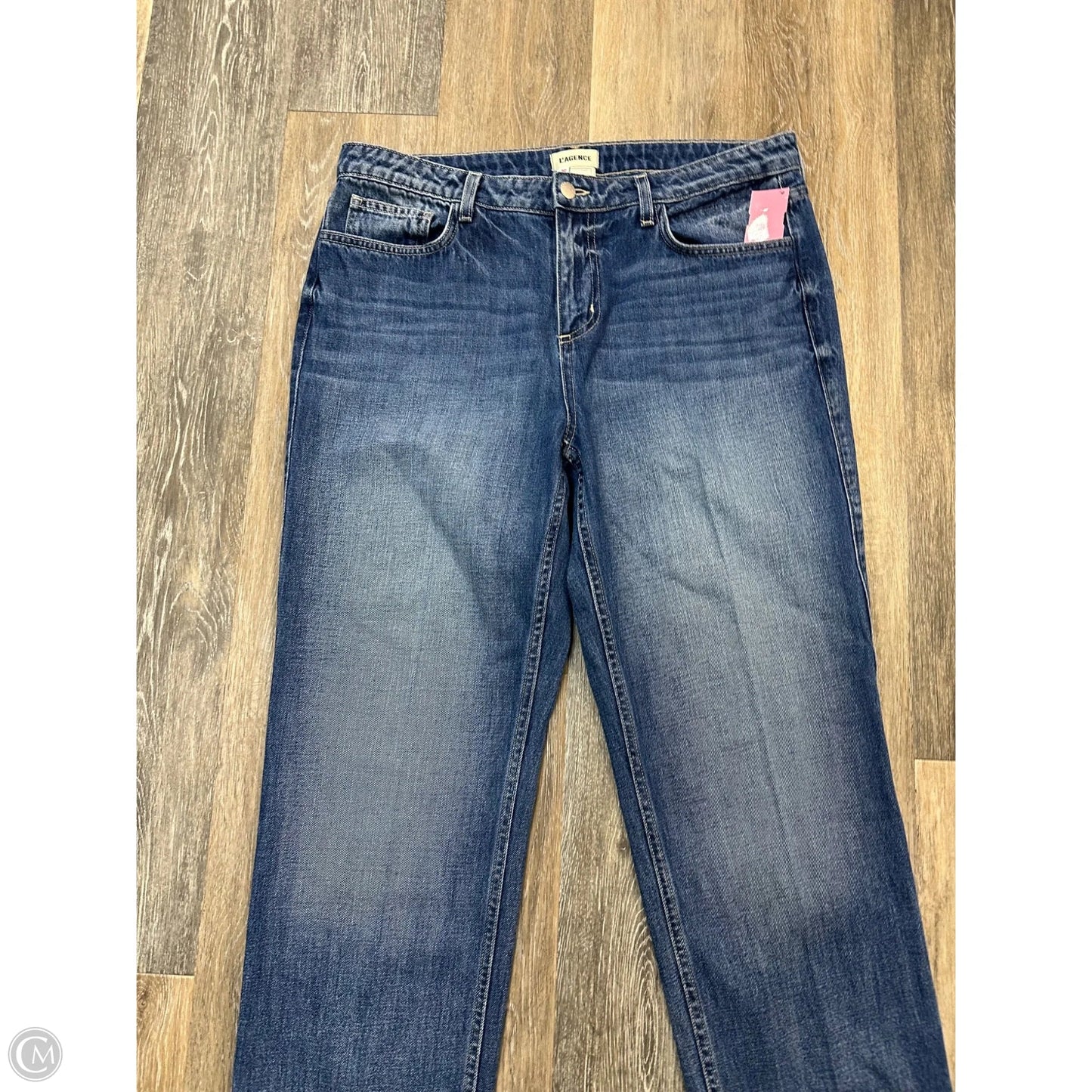 Jeans Designer By L Agence In Blue Denim, Size: 10