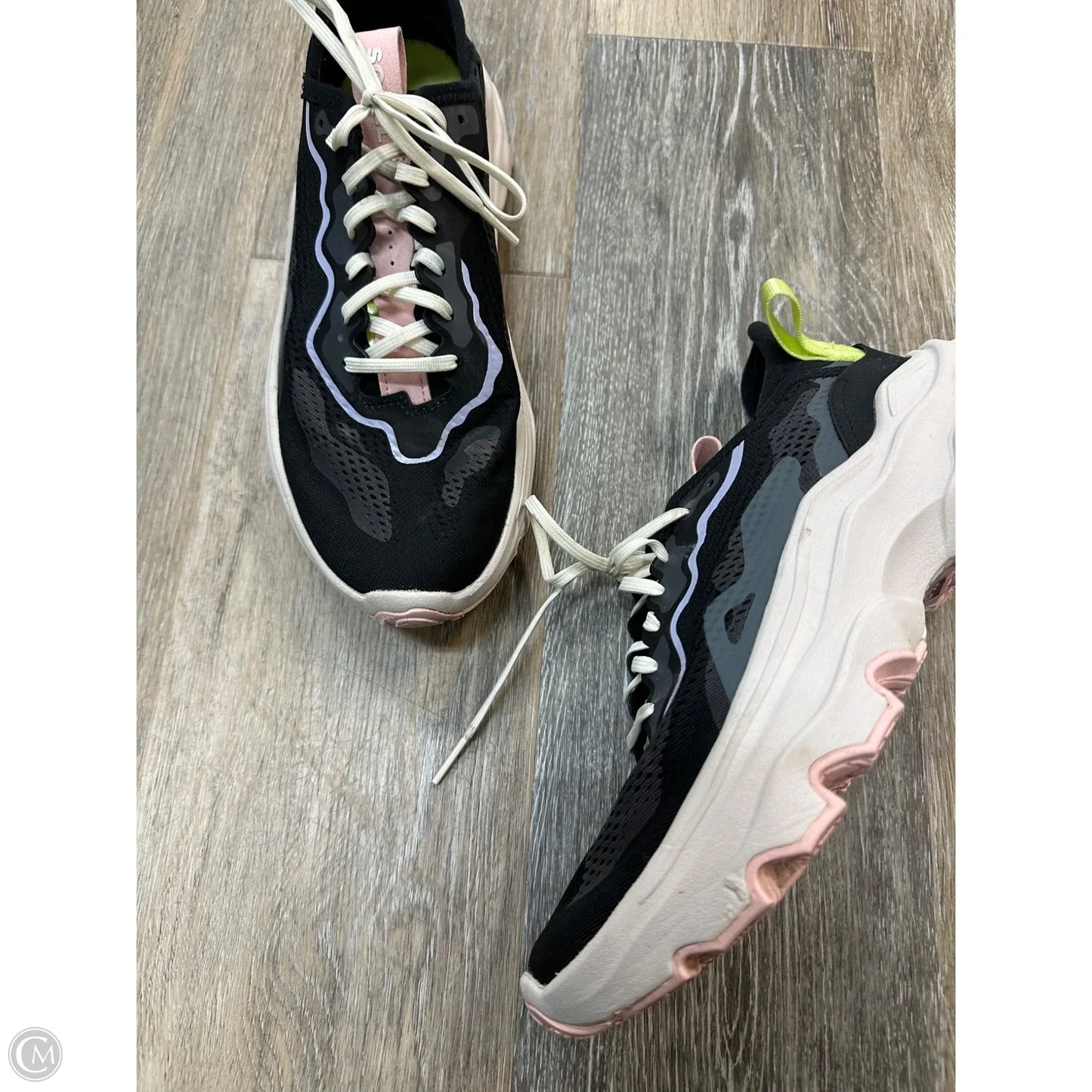 Shoes Athletic By Sorel In Black & Grey, Size: 9