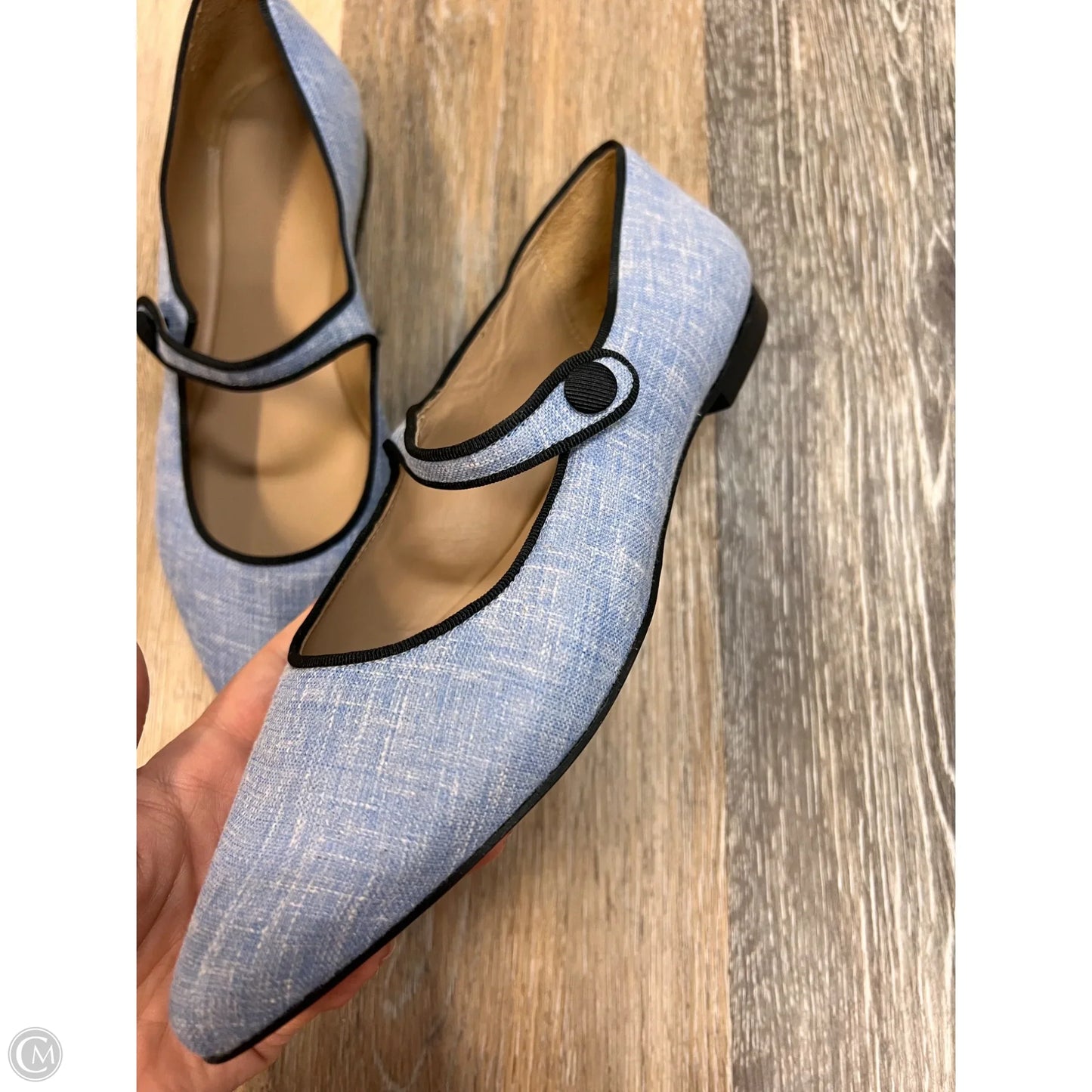 Shoes Designer By Tuckernuck In Blue, Size: 8.5