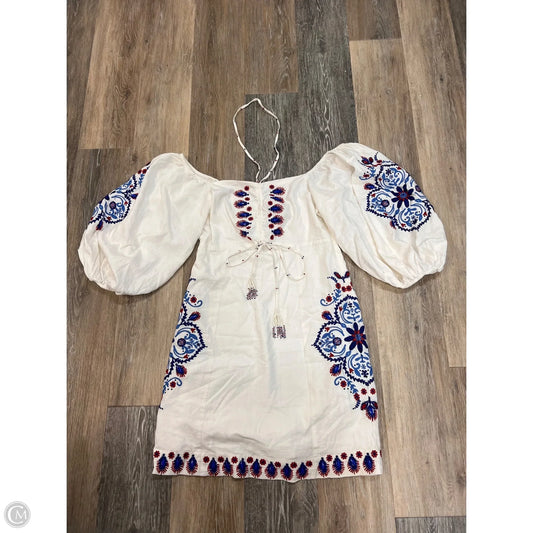Dress Designer By Farm Rio In White, Size: S