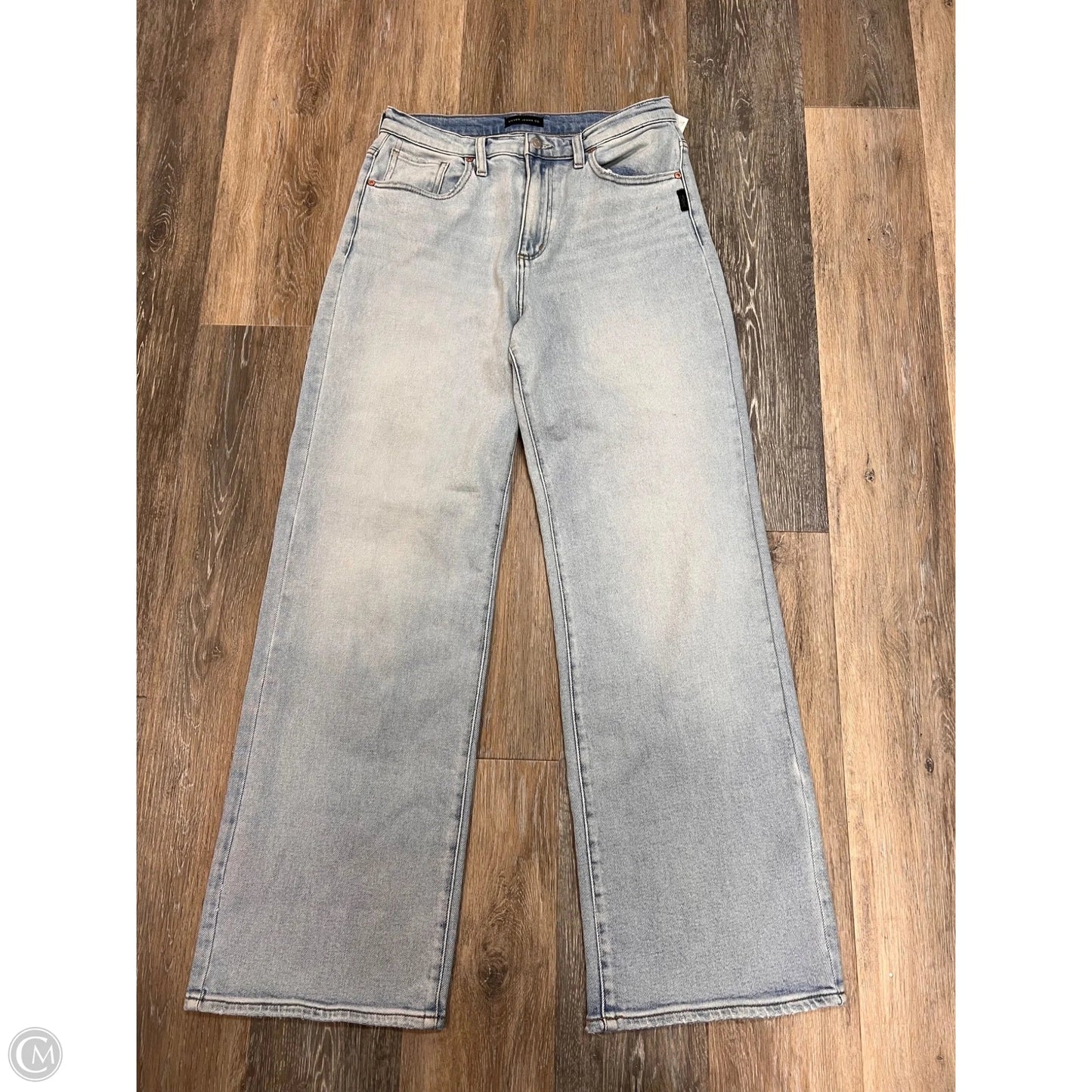 Jeans Wide Leg By Silver In Blue Denim, Size: 8/29