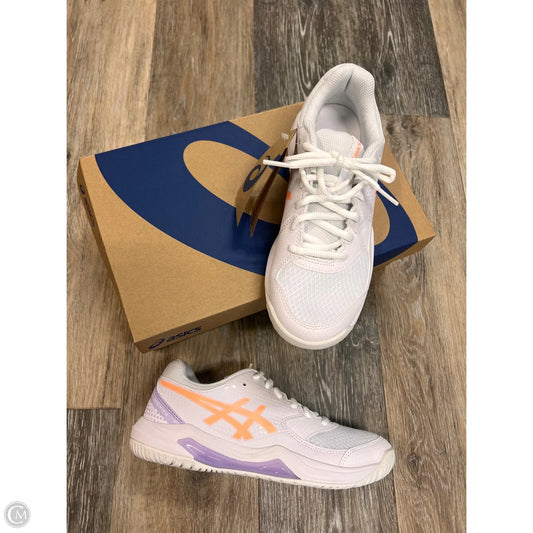 Shoes Athletic By Asics In White, Size: 7