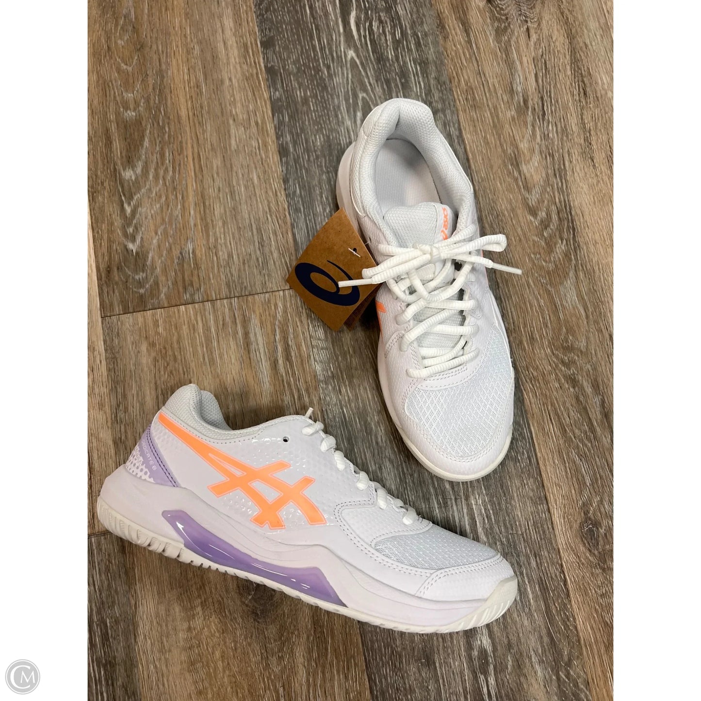 Shoes Athletic By Asics In White, Size: 7