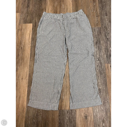 -Pants Linen By Old Navy In Striped Pattern, Size: Xl