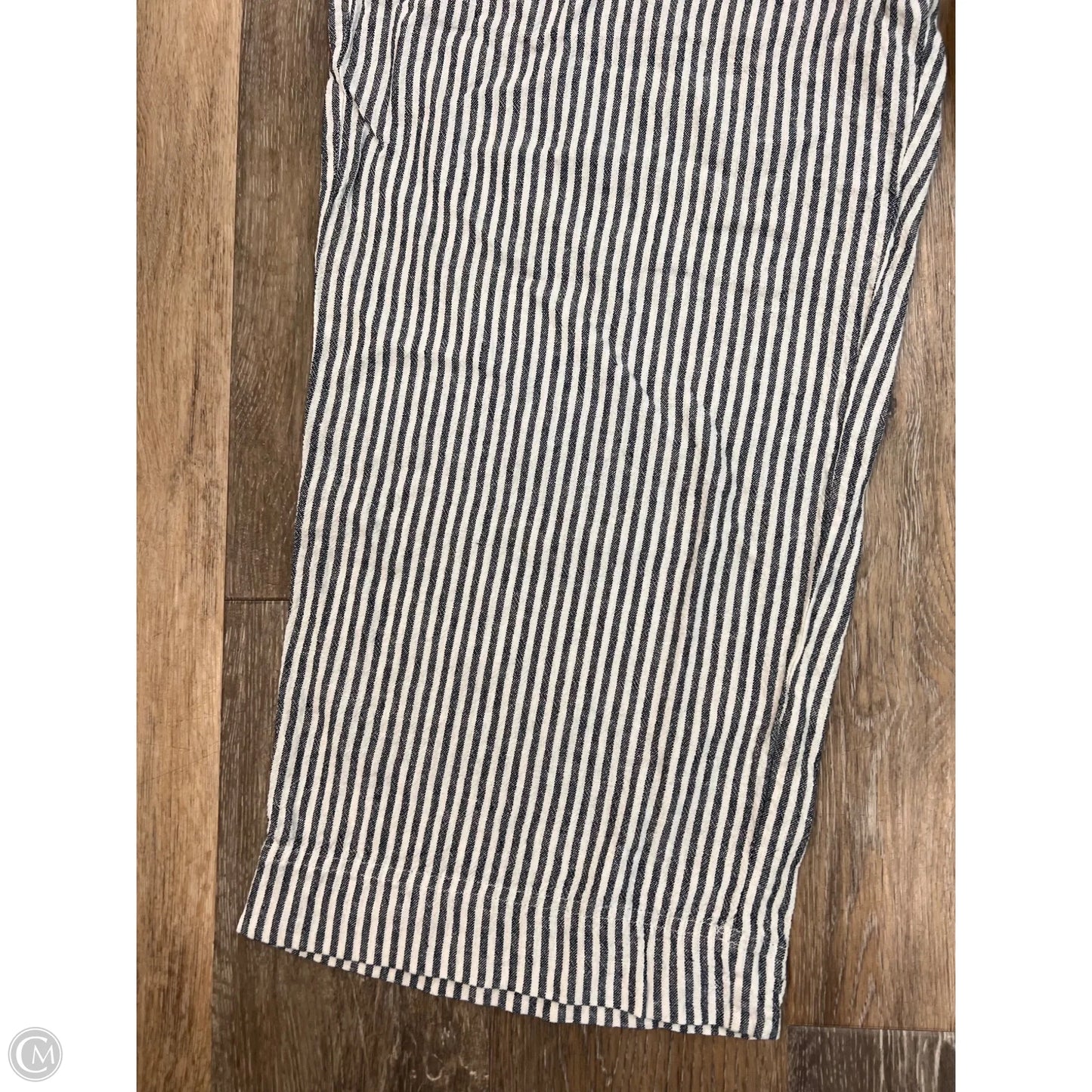 -Pants Linen By Old Navy In Striped Pattern, Size: Xl