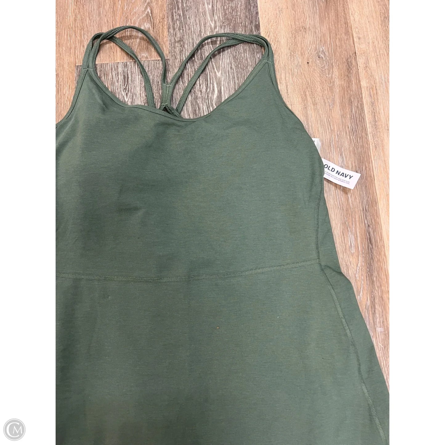 -Athletic Dress By Old Navy In Green, Size: 2x