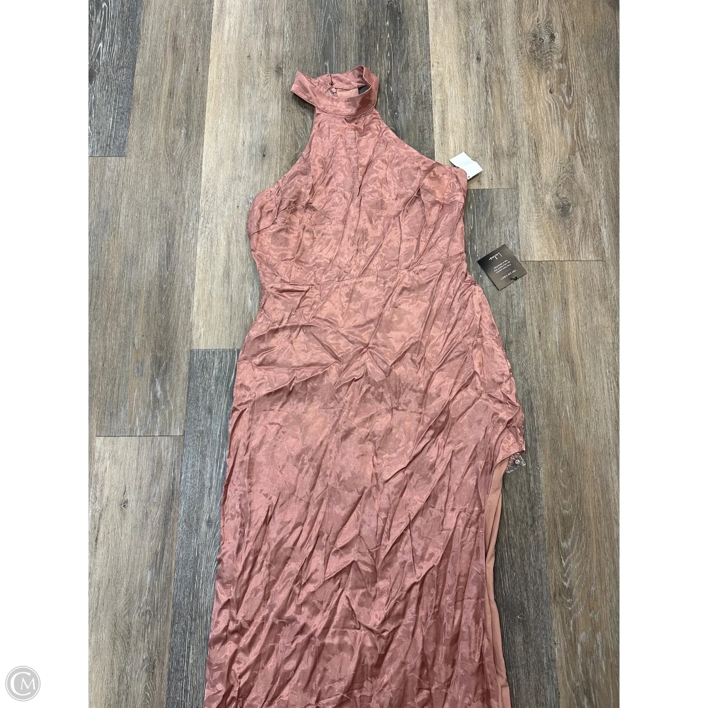 Dress Casual Maxi By Lulus In Rose Gold, Size: L