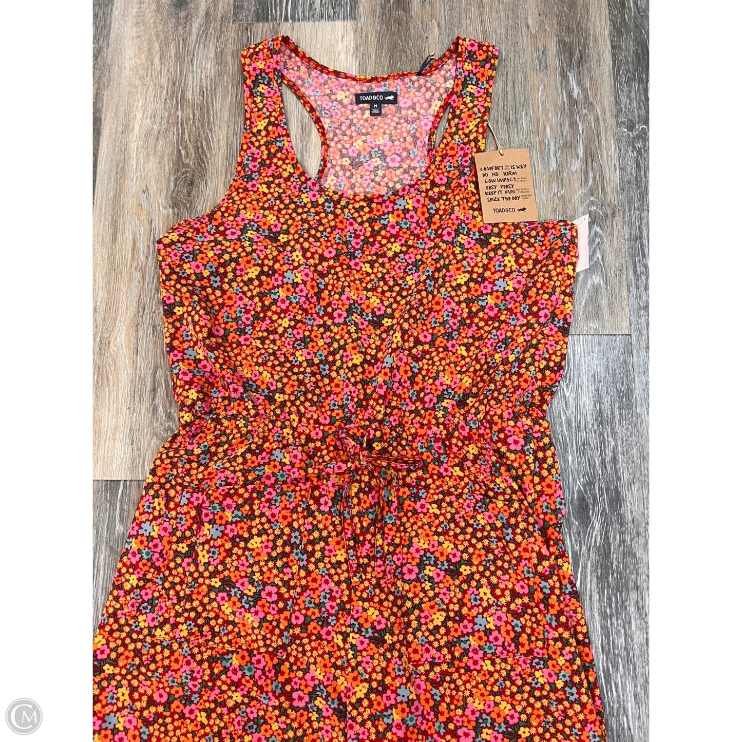 -Jumpsuit By Toad & Co In Floral Print, Size: M