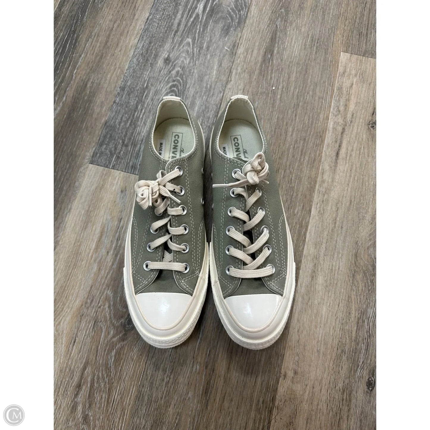 Shoes Sneakers By Converse In Green, Size: 9