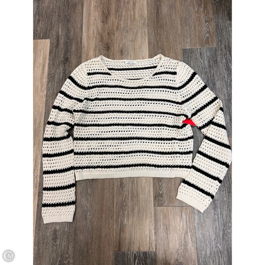 -Sweater By Z Supply In Striped Pattern, Size: L