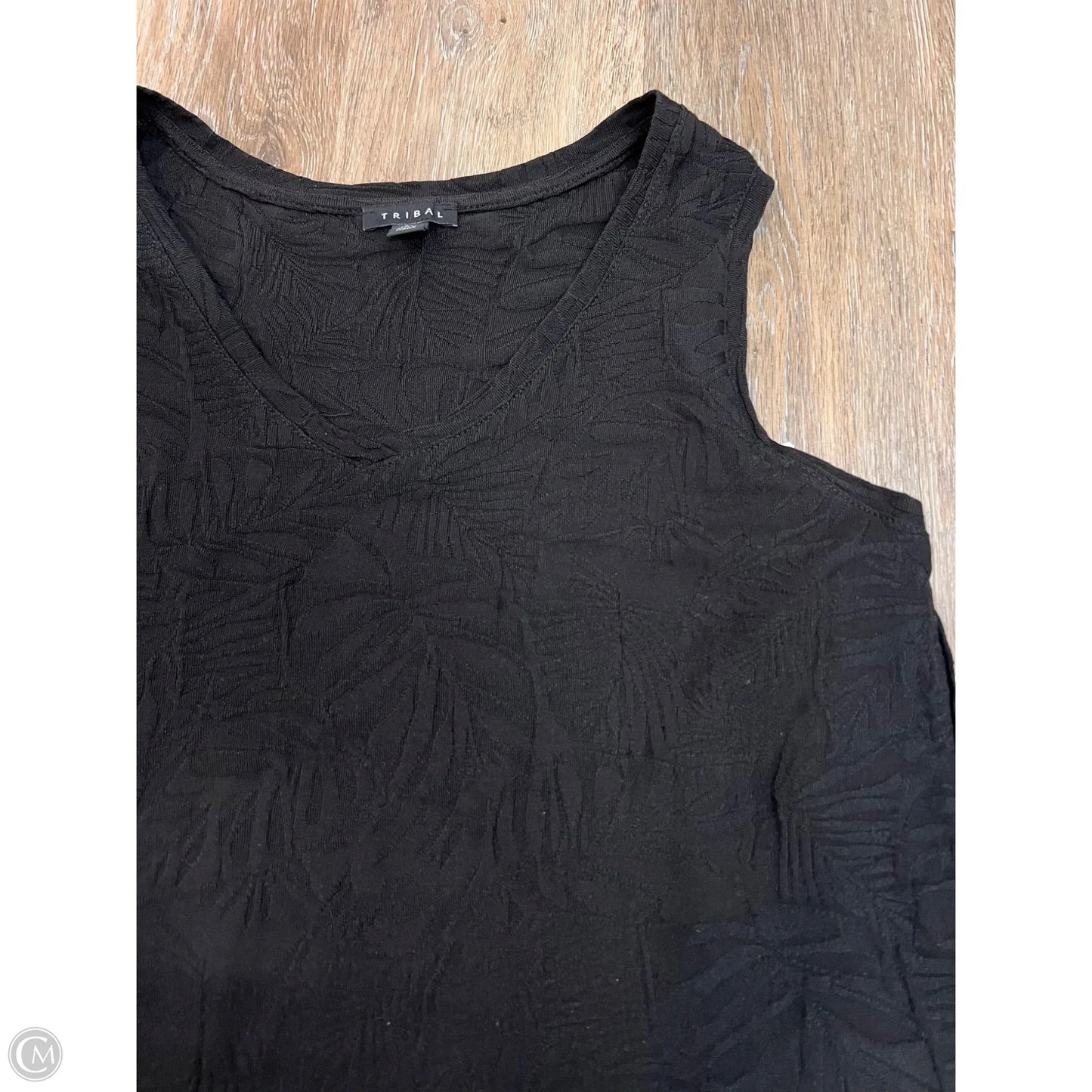 Tank Top By Tribal In Black, Size: L