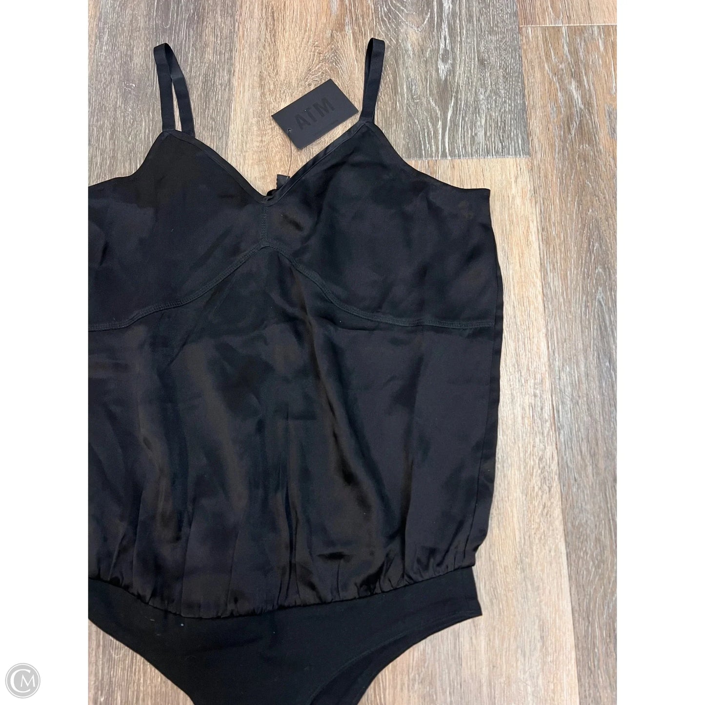 Bodysuit Designer By Atm In Black, Size: S