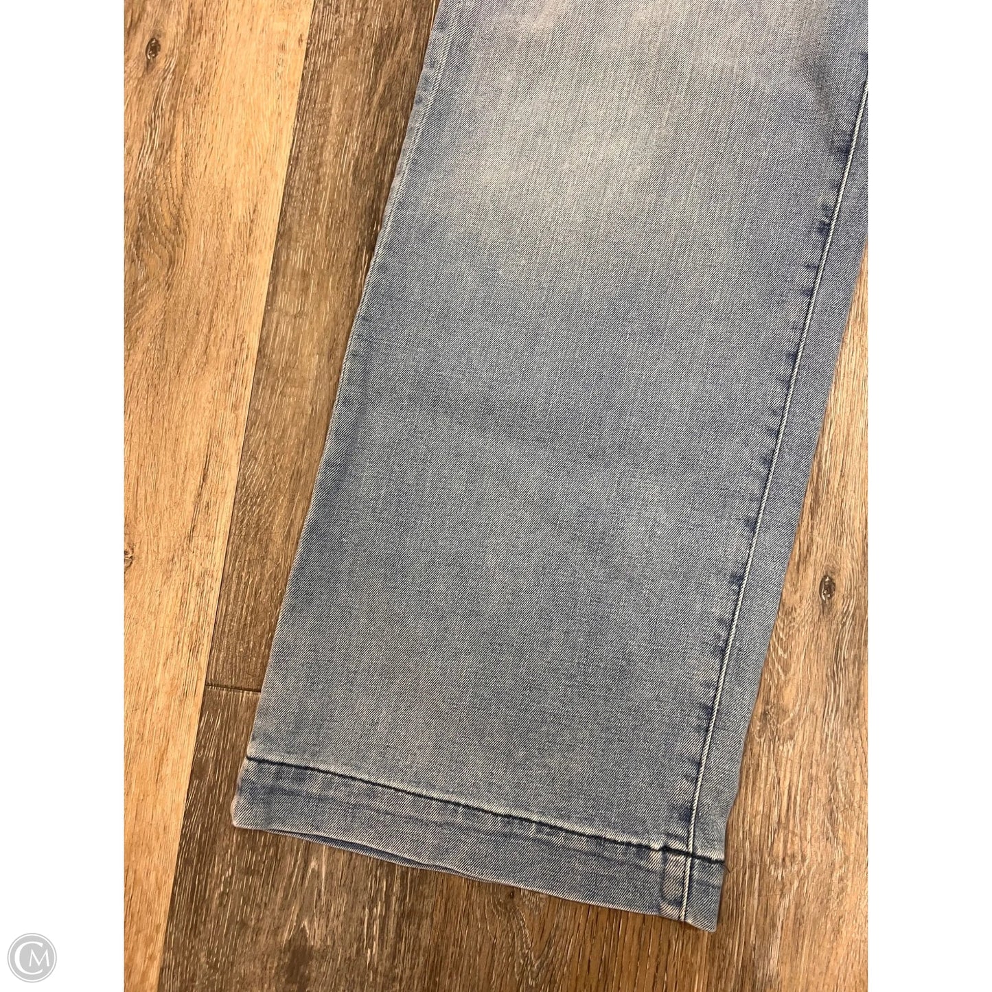-Jeans Wide Leg By Banana Republic In Blue Denim, Size: 10/30