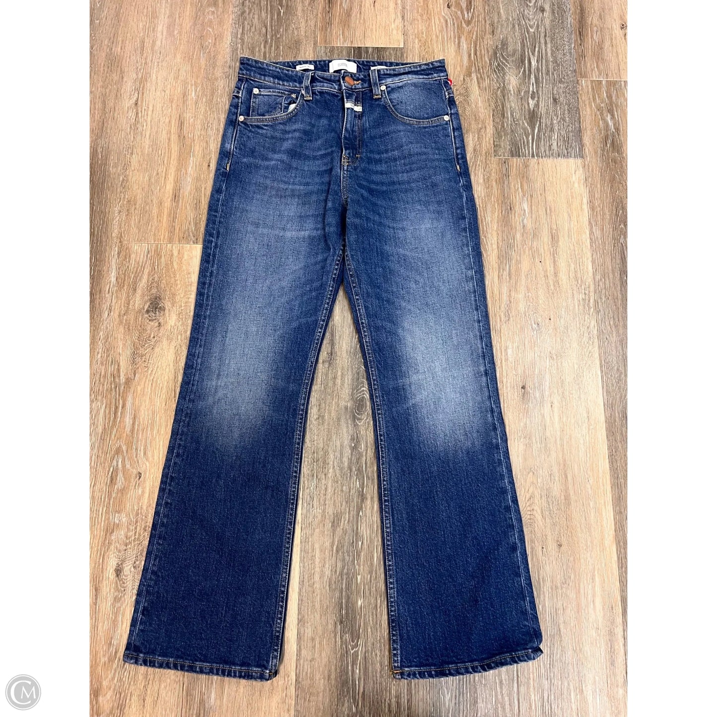 Jeans Straight By Closed In Blue Denim, Size: 4/27