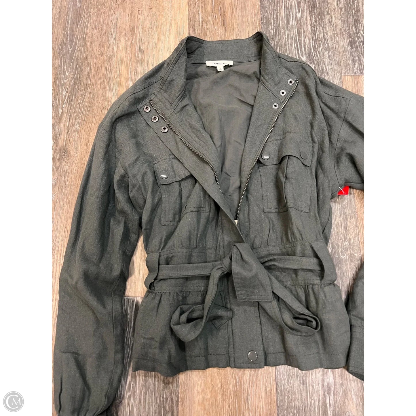 Jacket Utility By Splendid In Green, Size: S