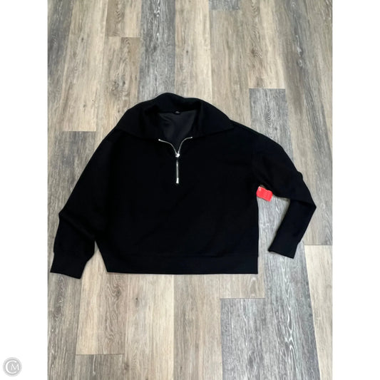 -Sweatshirt Collar By Anrabess In Black, Size: Xl