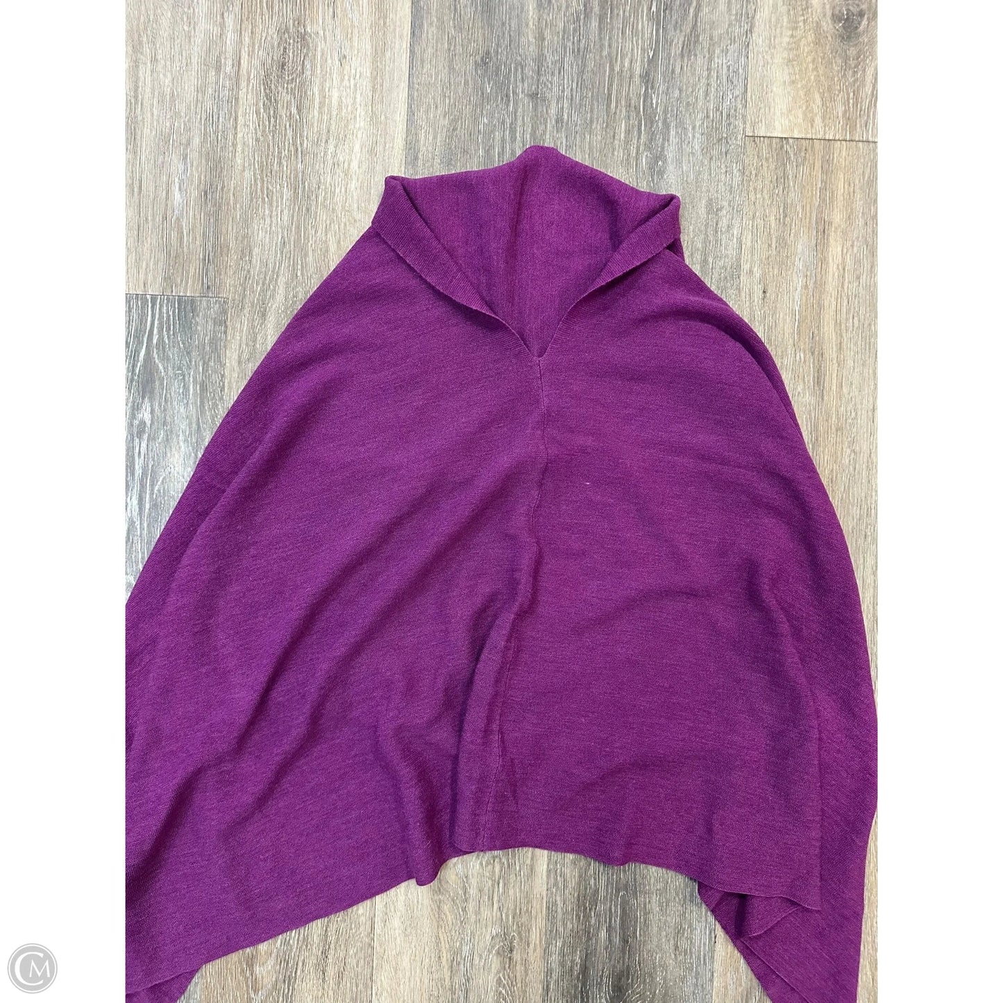 Shawl By Eileen Fisher In Purple, Size: Osfm