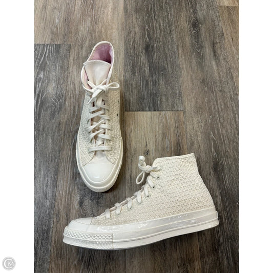Shoes Sneakers By Converse In Cream, Size: 10.5