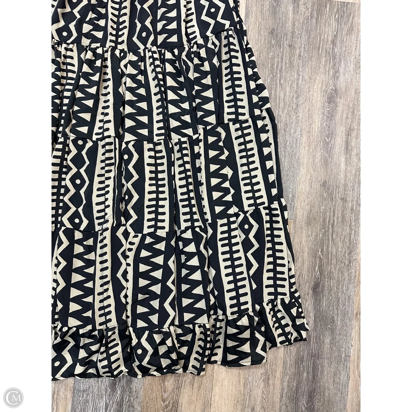 -Dress Casual Maxi By Paani In Black, Size: L