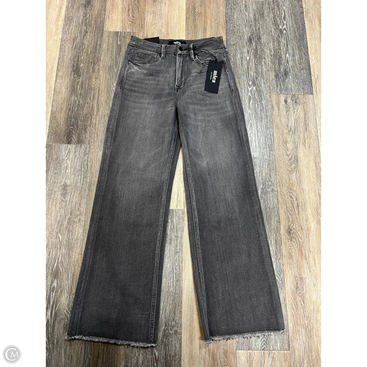 Jeans Wide Leg By Micas In Grey Denim, Size: 0/24