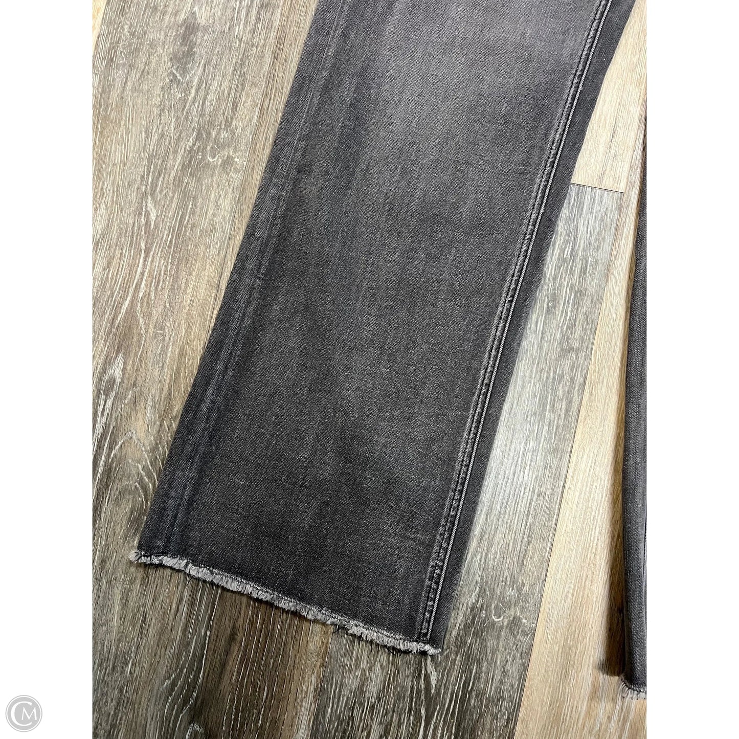 Jeans Wide Leg By Micas In Grey Denim, Size: 0/24