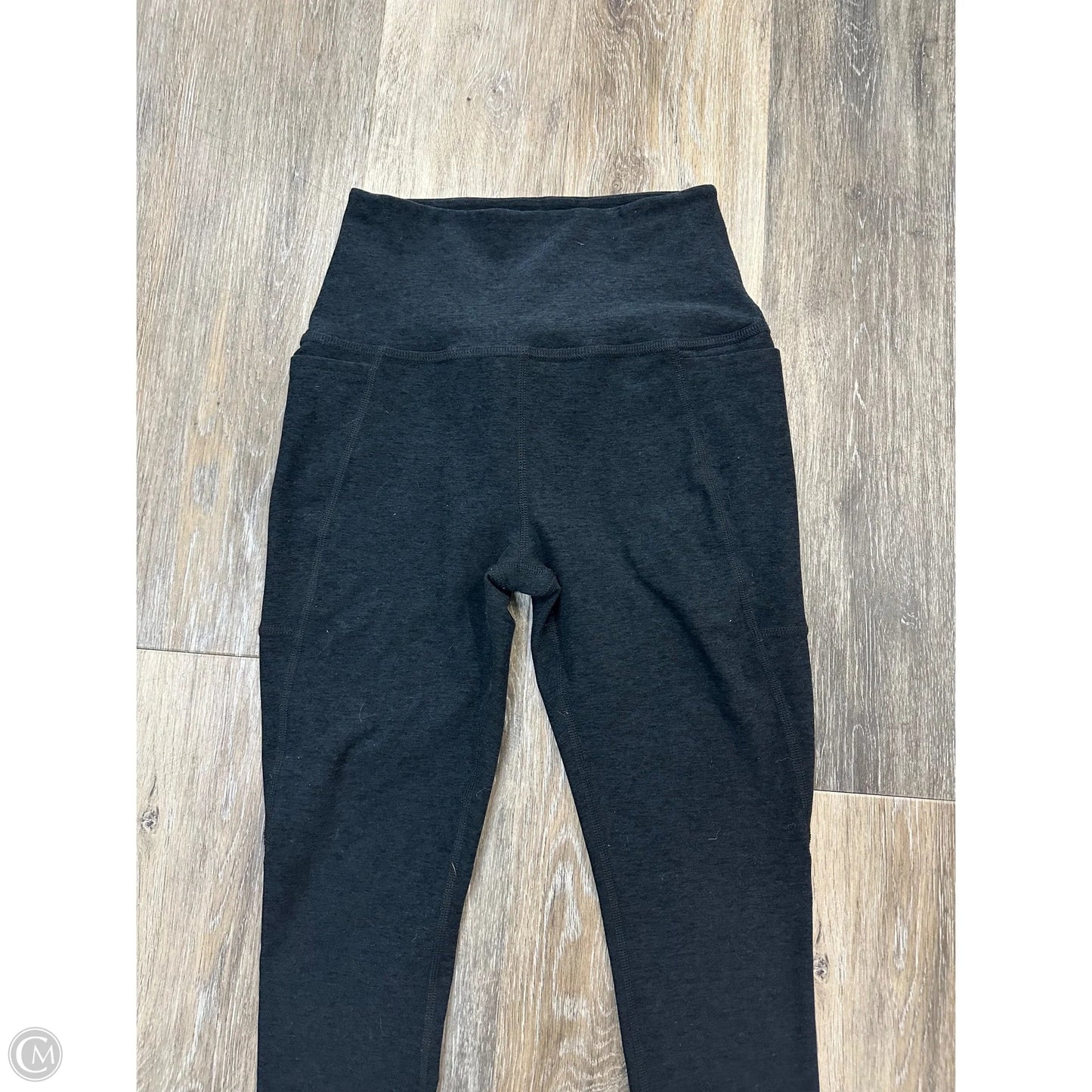 Athletic Leggings By Beyond Yoga In Grey, Size: M