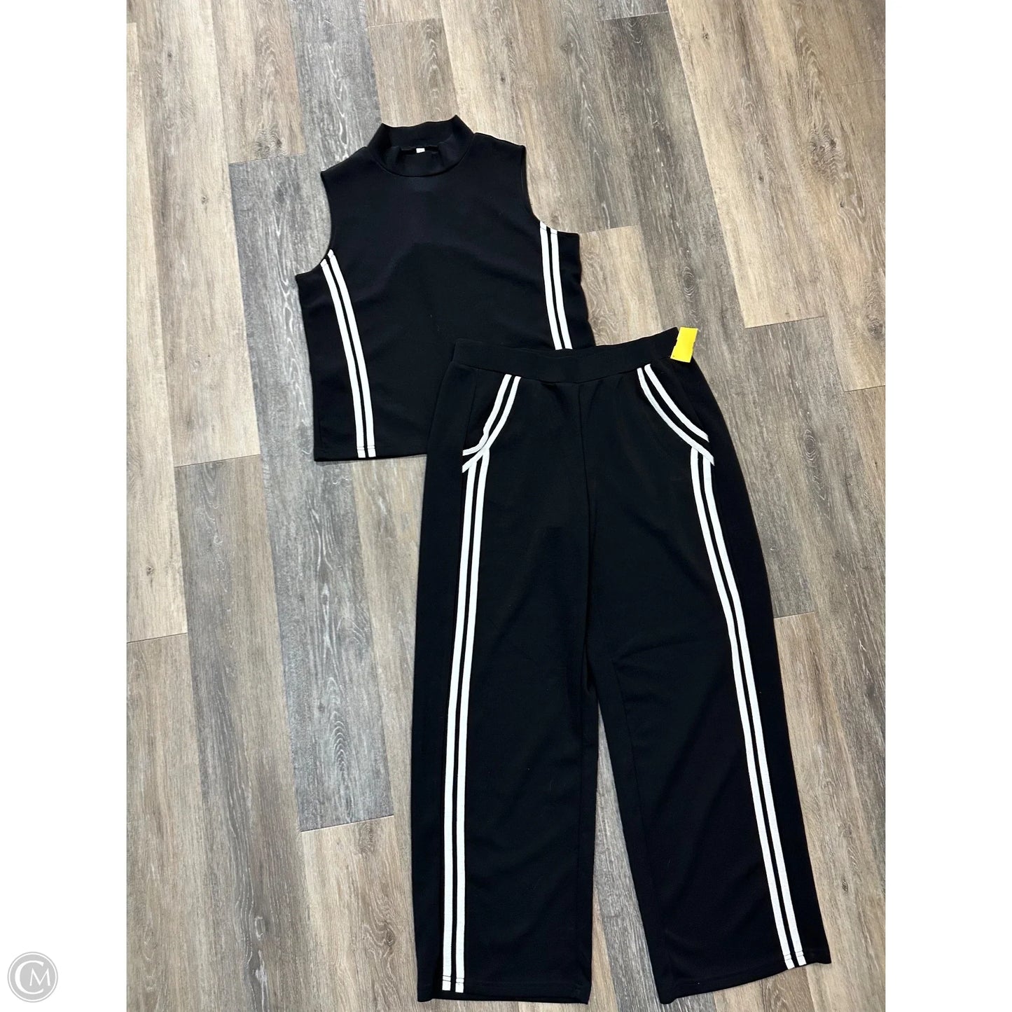 Lounge Set Pants By Casly Lamiit In Black, Size: Xl