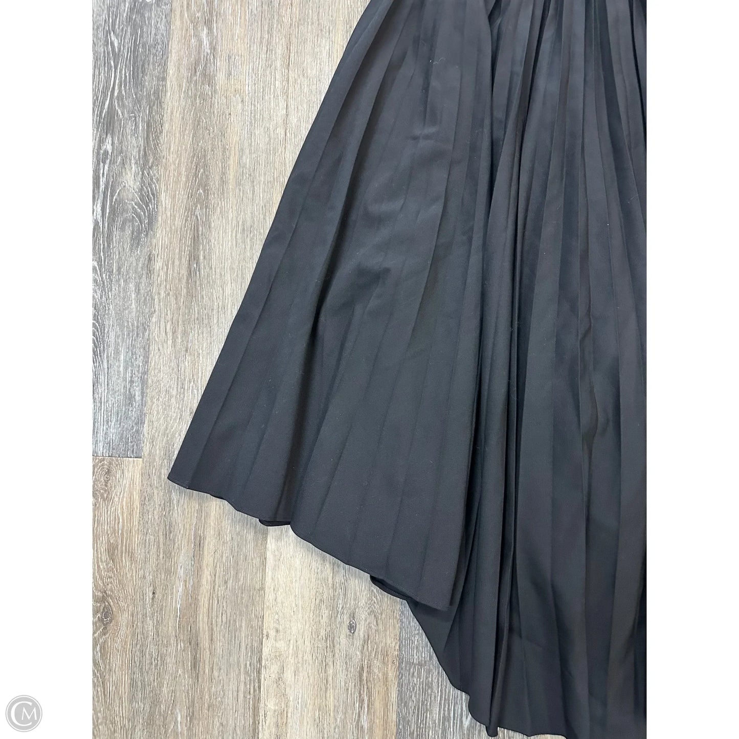 Skirt Maxi By Banana Republic In Black, Size: 4