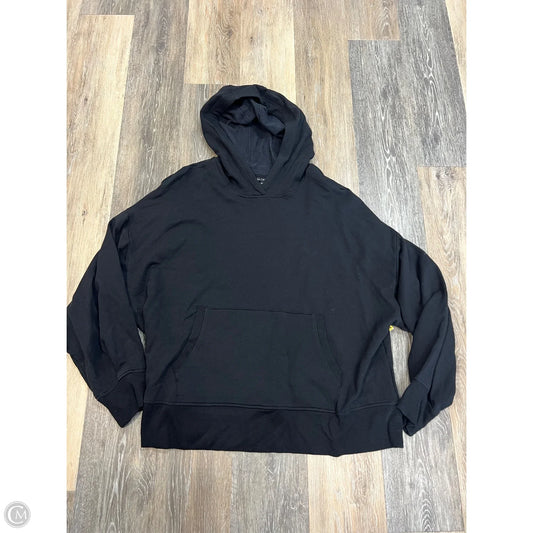 Athletic Sweatshirt Hoodie By Athleta In Black, Size: 2x