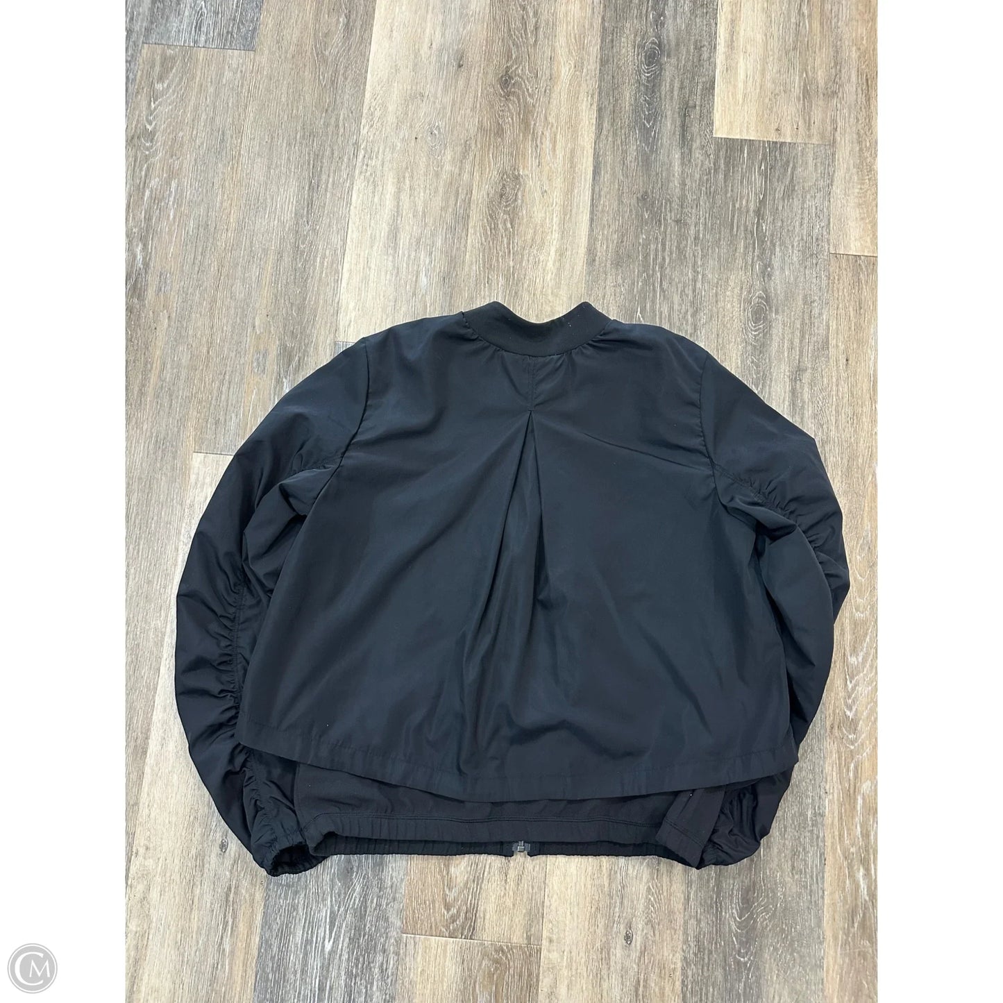 Athletic Jacket By Athleta In Black, Size: M