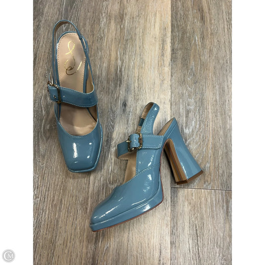 Shoes Heels Block By Sam Edelman In Blue, Size: 7