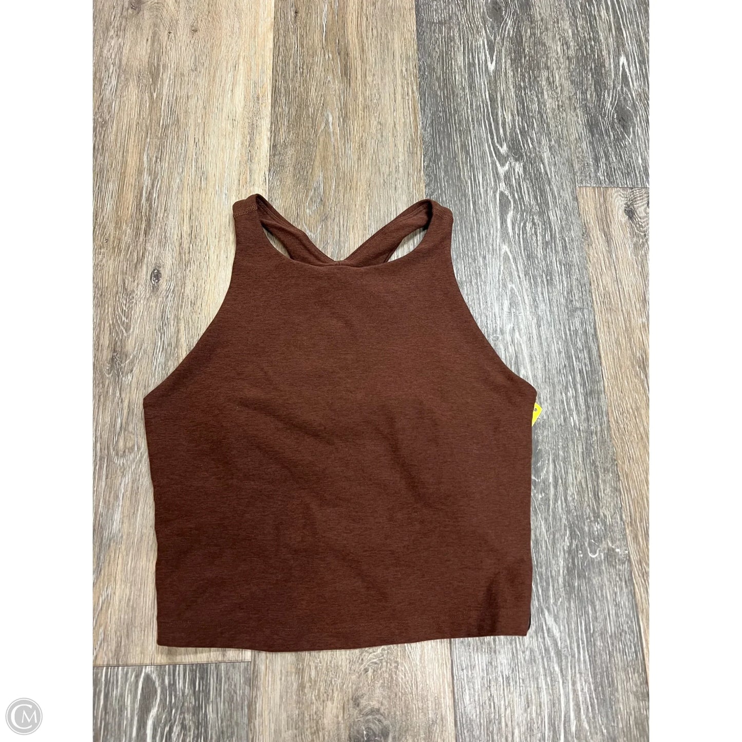 Athletic Tank Top By Beyond Yoga In Brown, Size: S