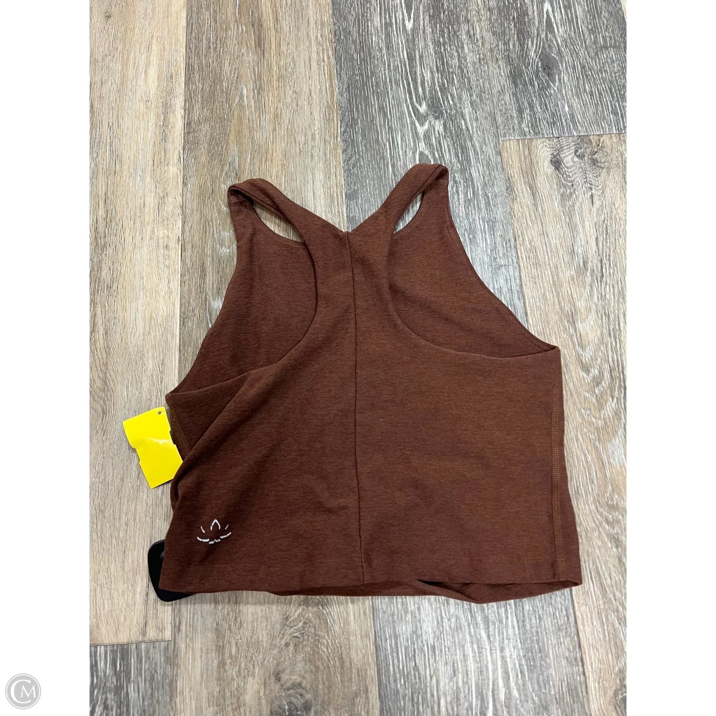 Athletic Tank Top By Beyond Yoga In Brown, Size: S