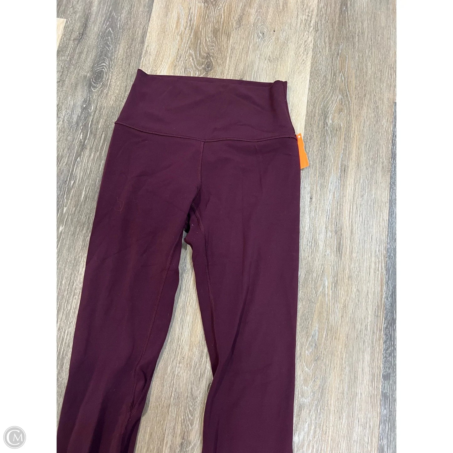 Athletic Leggings By Lululemon In Purple, Size: 4