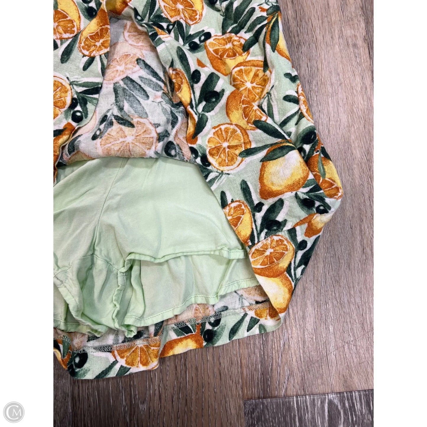 Skort By Abercrombie And Fitch In Green, Size: S