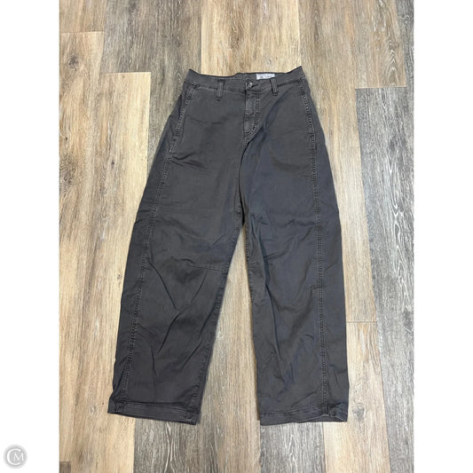 Jeans Wide Leg By Adriano Goldschmied In Grey, Size: 1/25