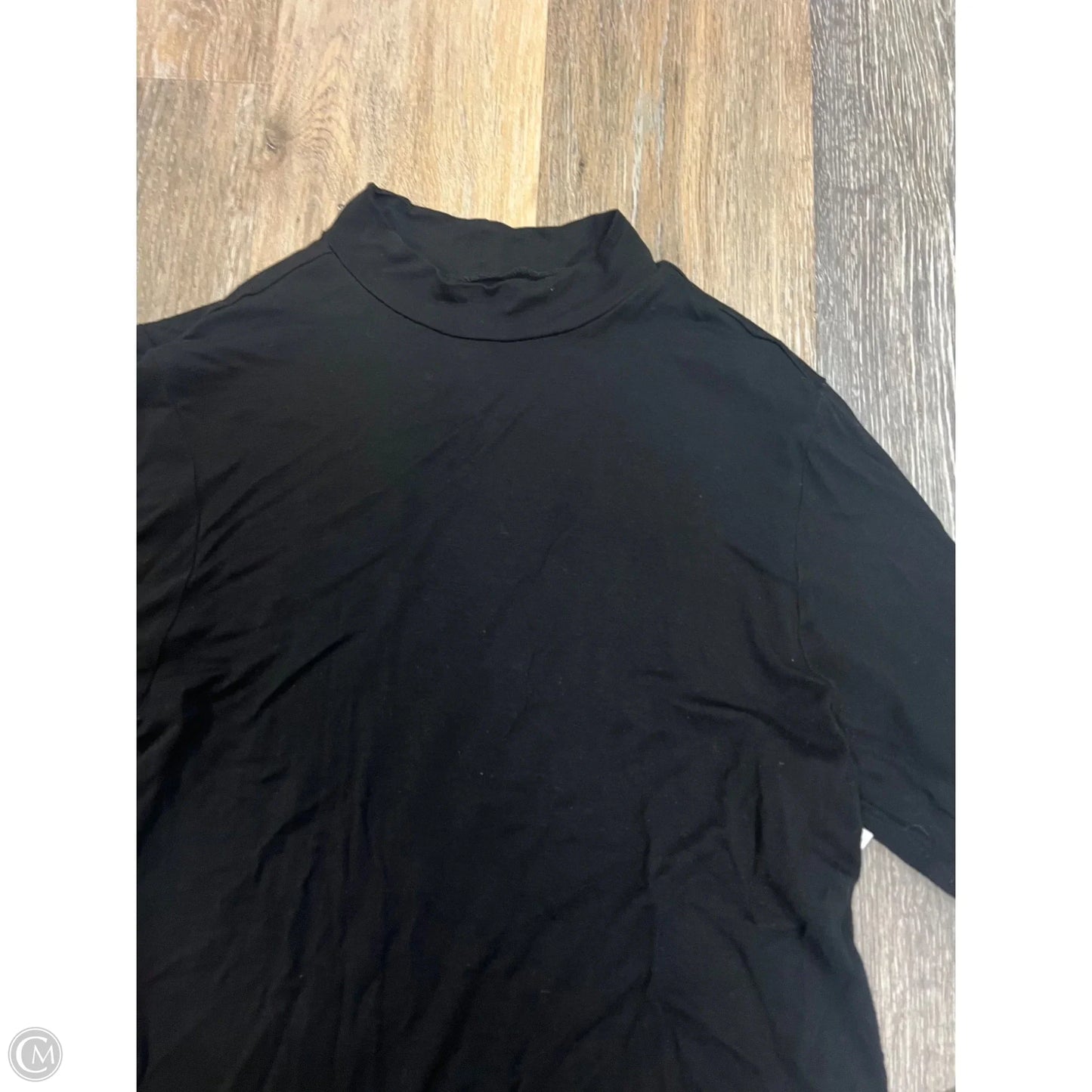 Top Long Sleeve By Wonder Wink In Black, Size: S