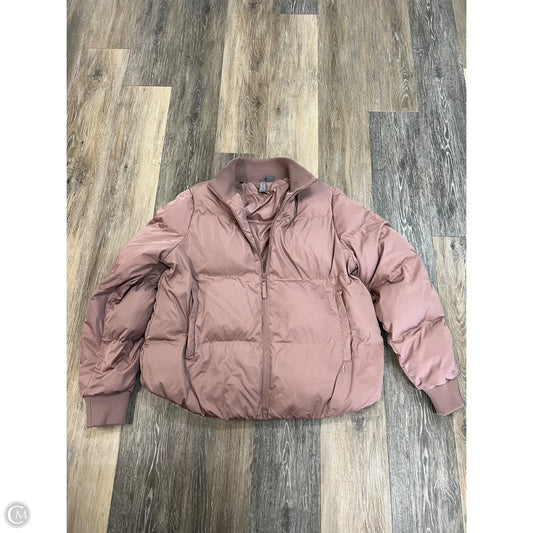 Jacket Puffer & Quilted By Sweaty Betty In Mauve, Size: L