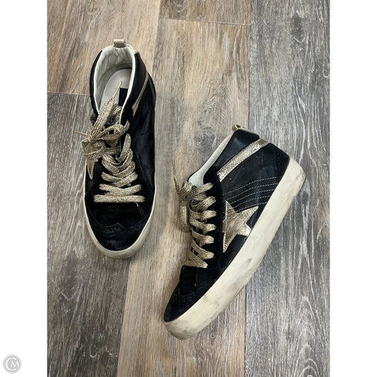Shoes Luxury Designer By Golden Goose In Black, Size: 7/37