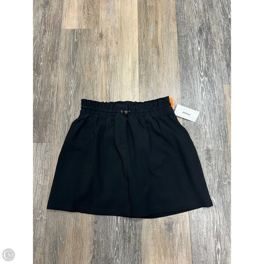 Athletic Skort By Spanx In Black, Size: Xs