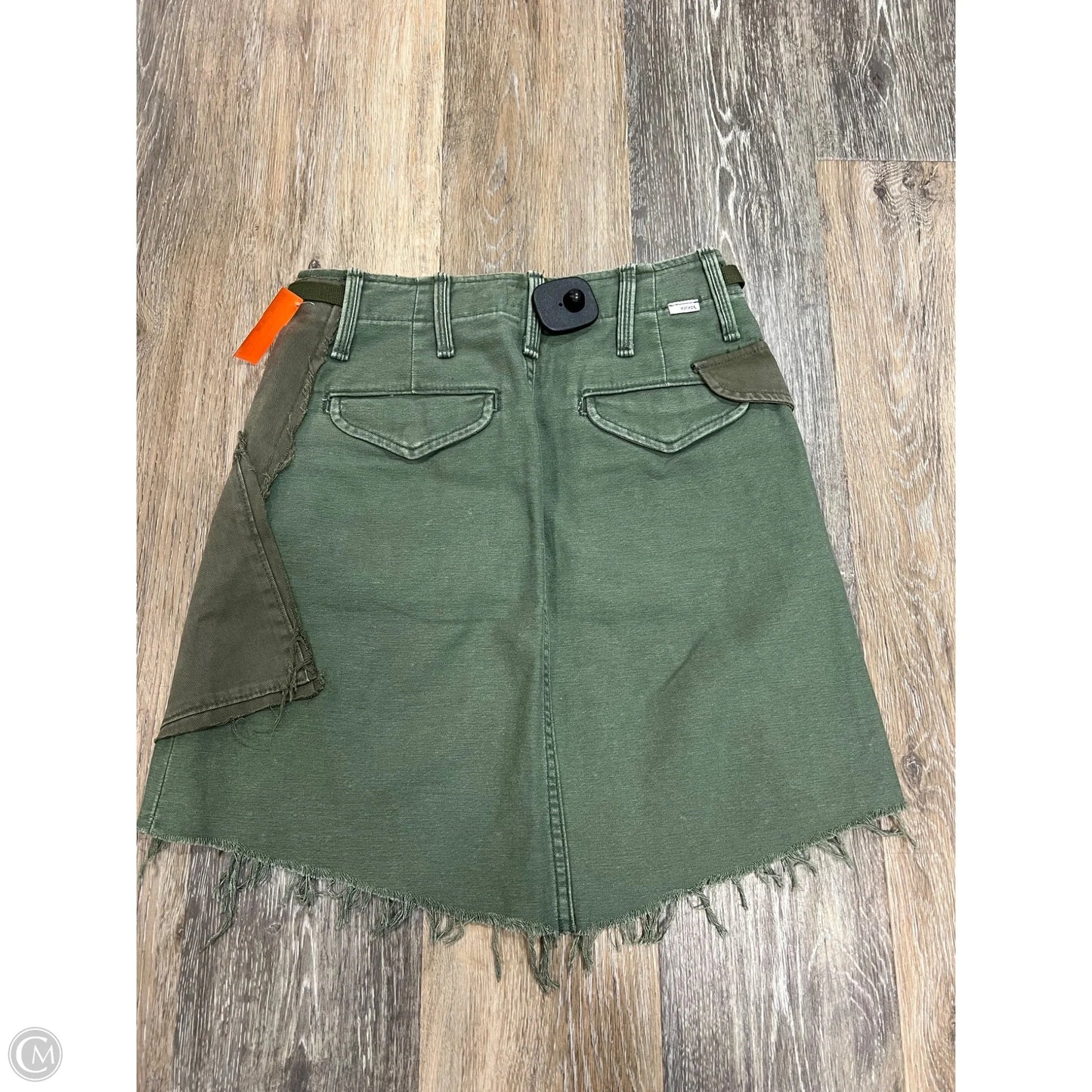 Skirt Mini & Short By Mother In Green, Size: 0/24