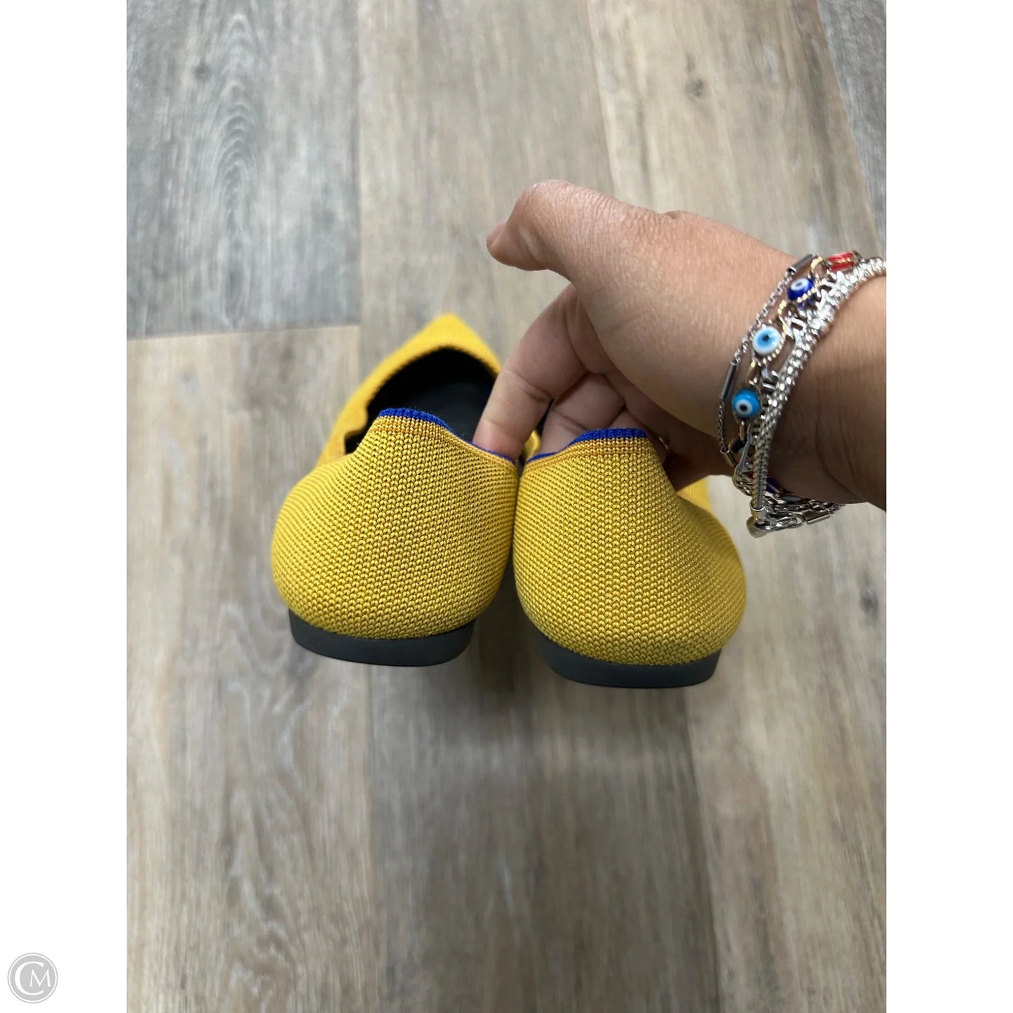 Shoes Flats By Rothys In Yellow, Size: 8.5
