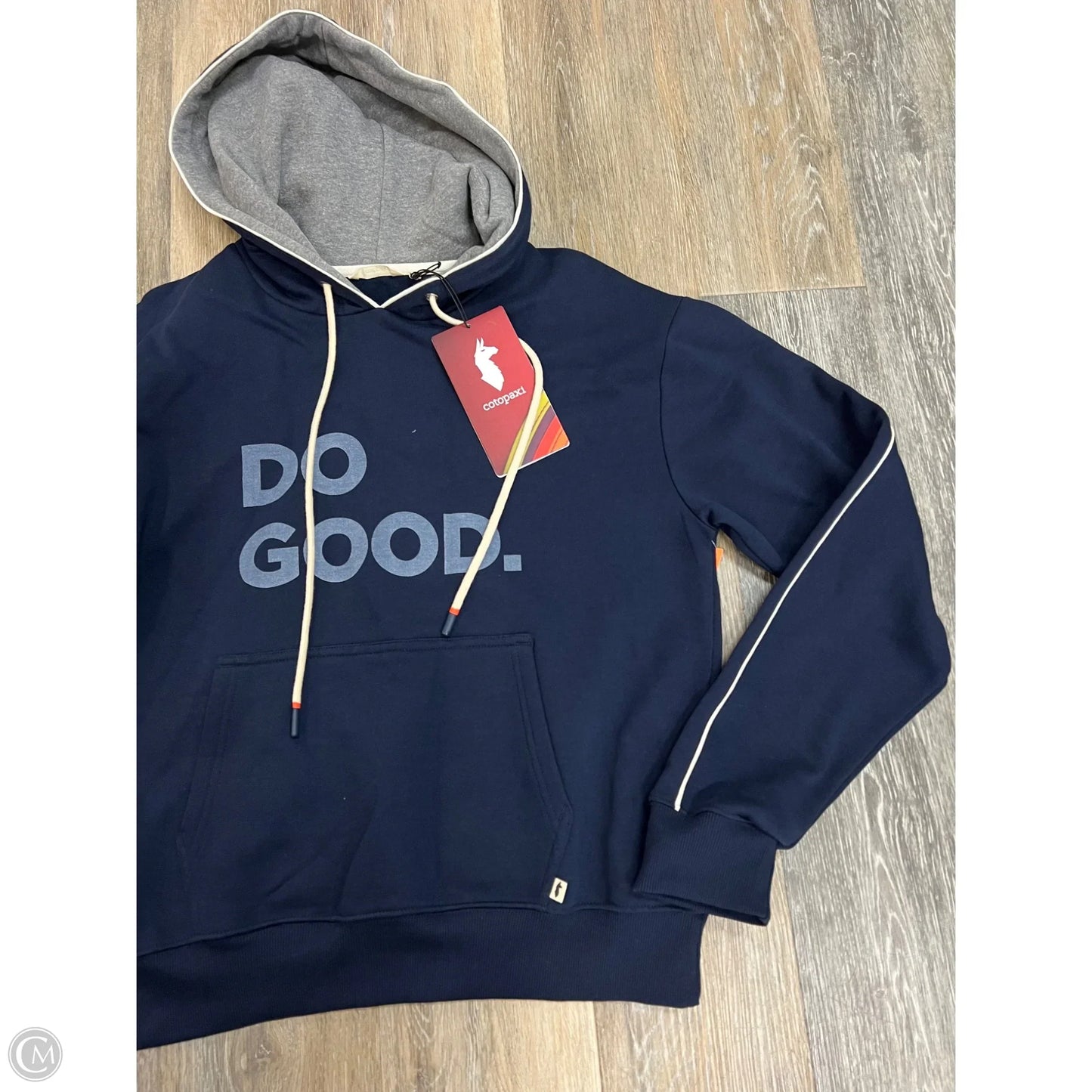 Athletic Sweatshirt Hoodie By Cotopaxi In Navy, Size: S
